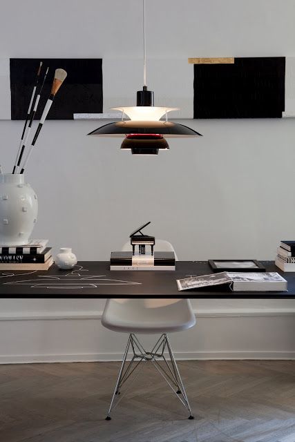home office design interior birou contempora