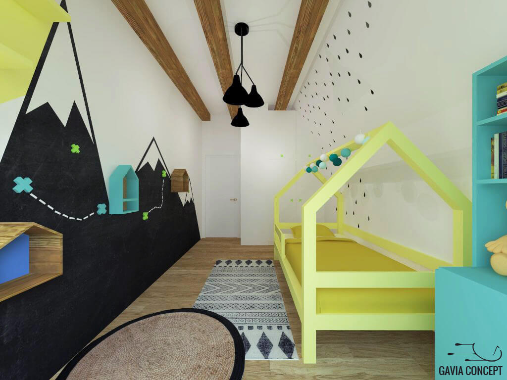 Design interior casa rezidential brasov tonuri neutre culori tari hol baie dormitor camera copil